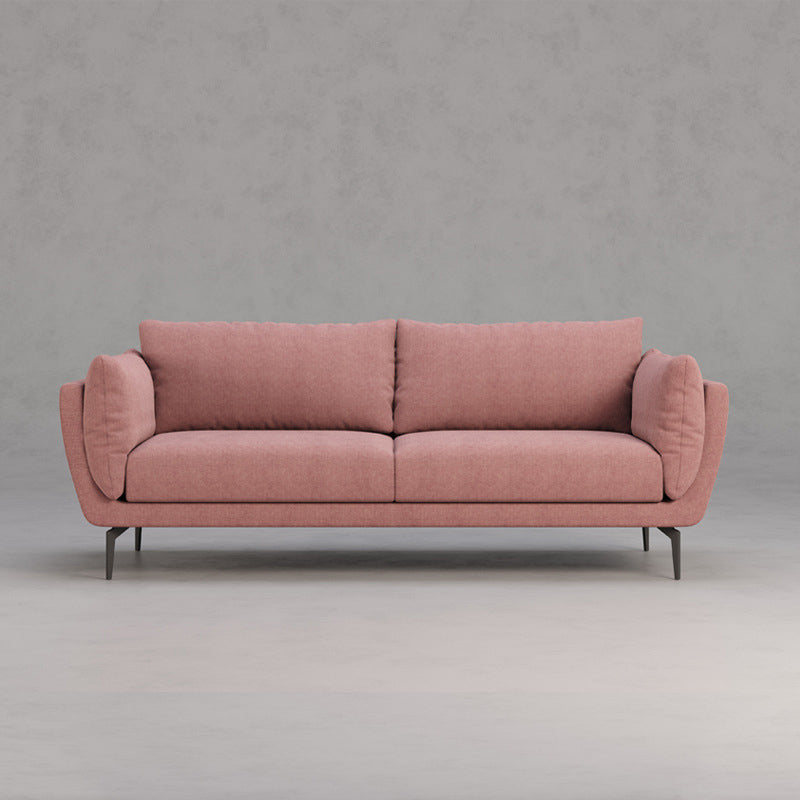 Sofa Chaise for Apartment Flared Arm Sofa for  Home Living Room