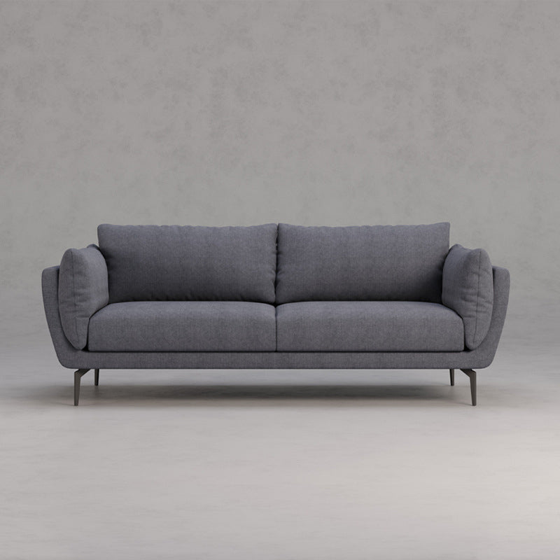 Sofa Chaise for Apartment Flared Arm Sofa for  Home Living Room