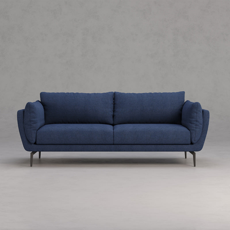 Sofa Chaise for Apartment Flared Arm Sofa for  Home Living Room