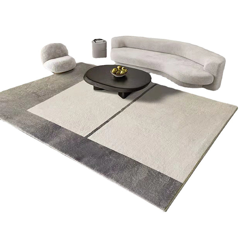 Tapis de tapis moderne beige Tapis de la zone de la zone de la zone de tapis de tapis pour le salon