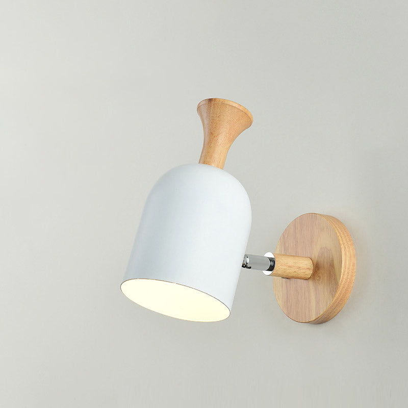 Geometric Shape Metal Wall Light Nordic Macarons 1 Light Wall Mount Light