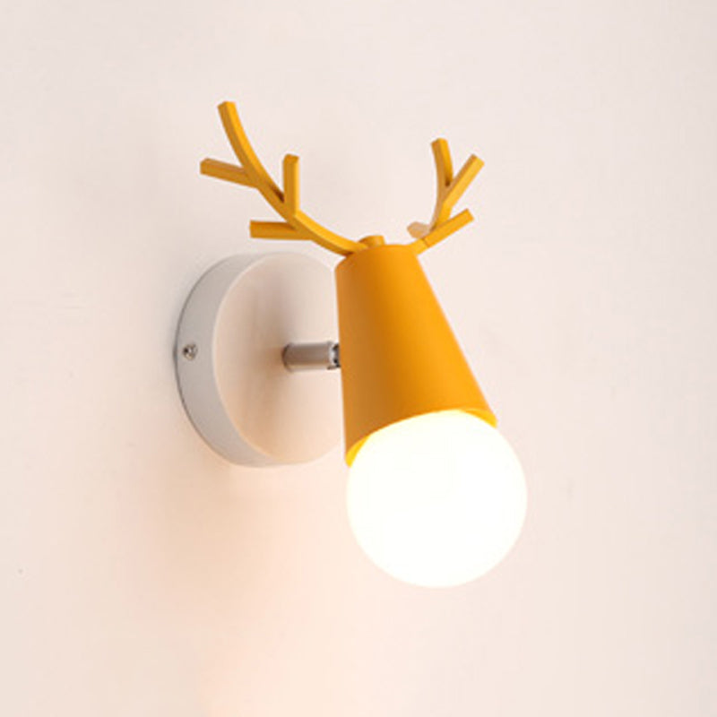 Colorful Wall Light Fixture Modern Style Wall Light Sconce for Living Room