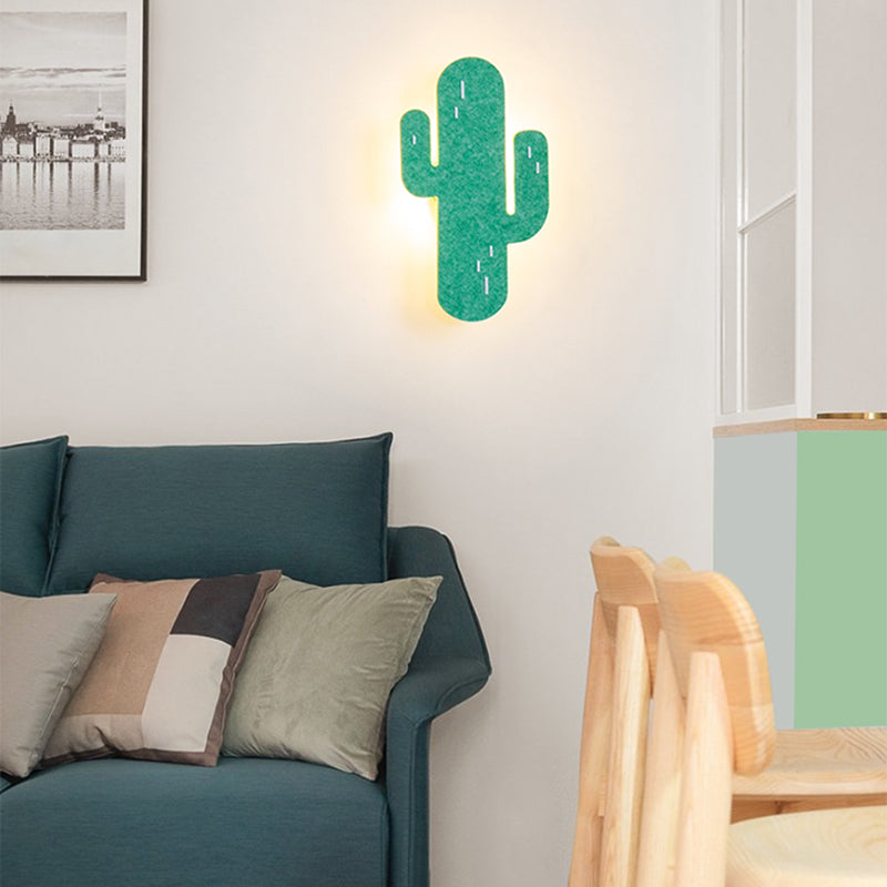 Luz de pared de forma única de estilo moderno poliéster 1 luces de montaje de pared de 1 luces