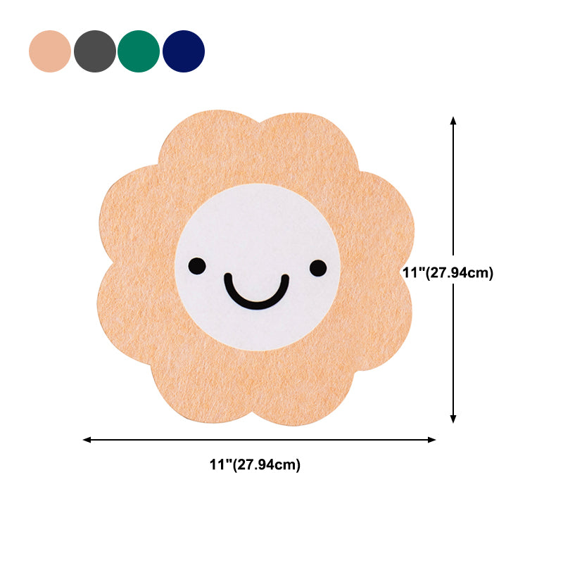 Luz de pared de forma única de estilo moderno poliéster 1 luces de montaje de pared de 1 luces