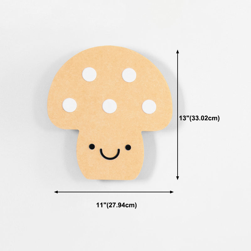 Luz de pared de forma única de estilo moderno poliéster 1 luces de montaje de pared de 1 luces