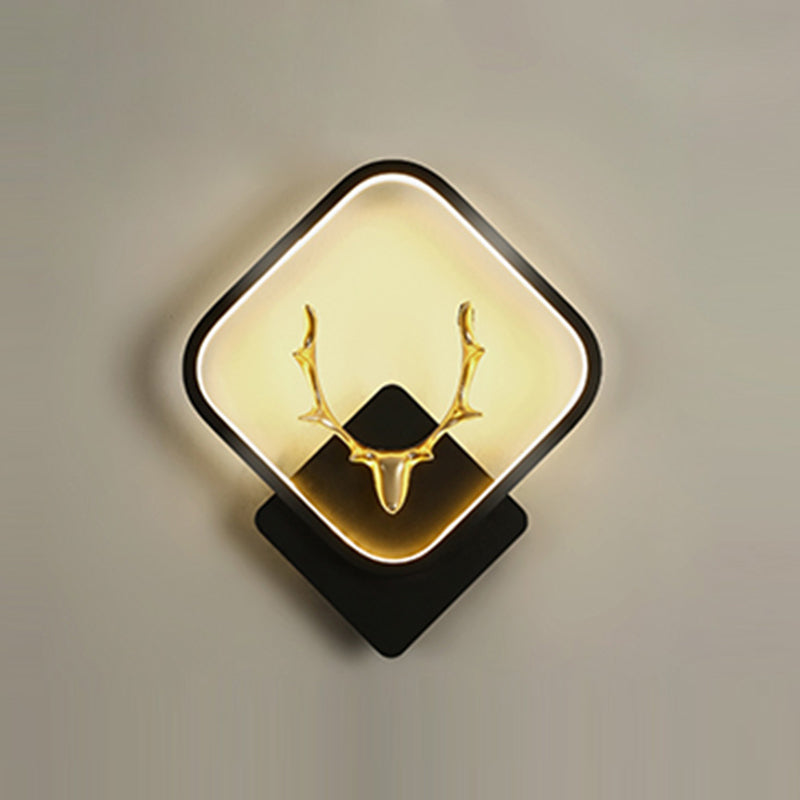 Luci da parete a forma di geometria Luci da monte in metallo per bambini per camera da letto