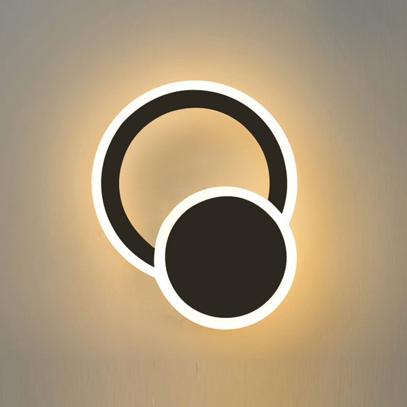 Luci da parete a forma di geometria Luci da monte in metallo per bambini per camera da letto