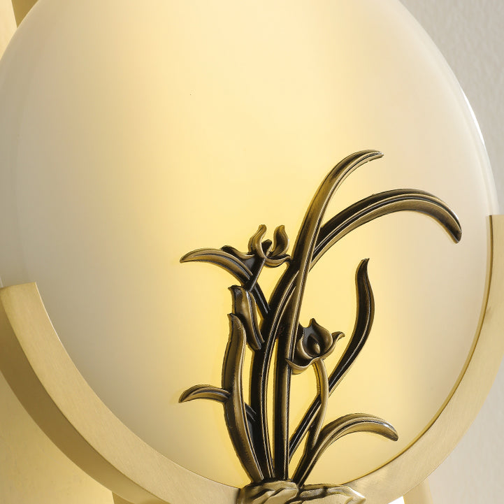 Luminaire mural en marbre moderne applique de lumière murale pour le salon