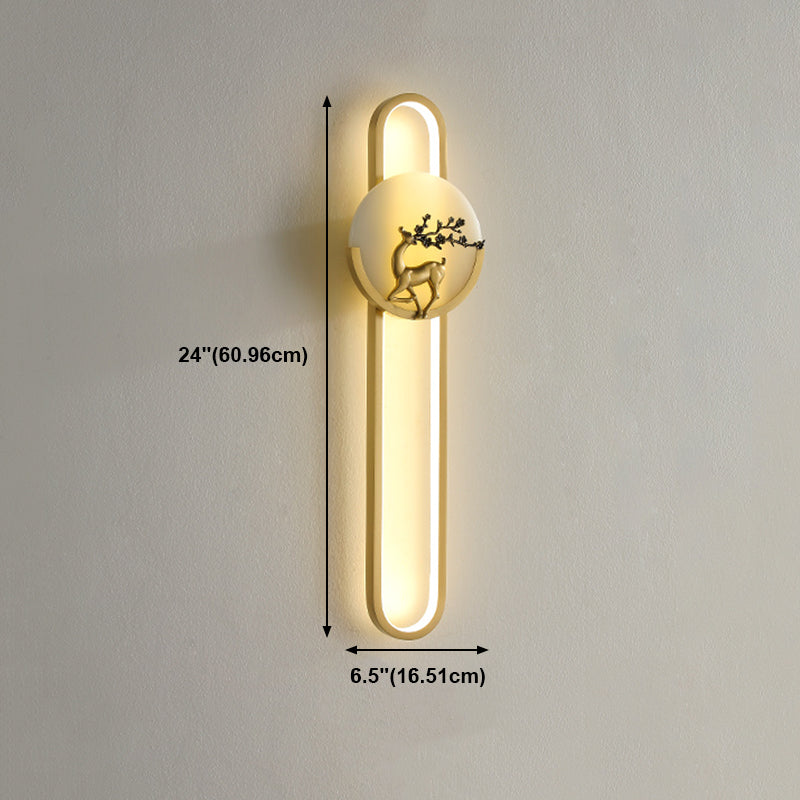 Luminaire mural en marbre moderne applique de lumière murale pour le salon