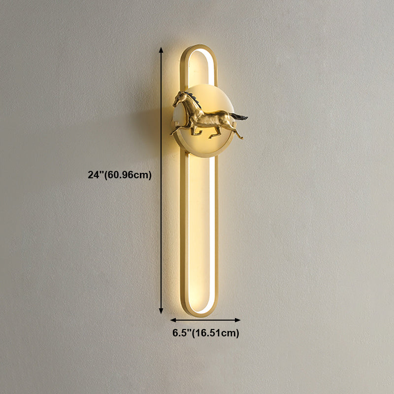 Luminaire mural en marbre moderne applique de lumière murale pour le salon