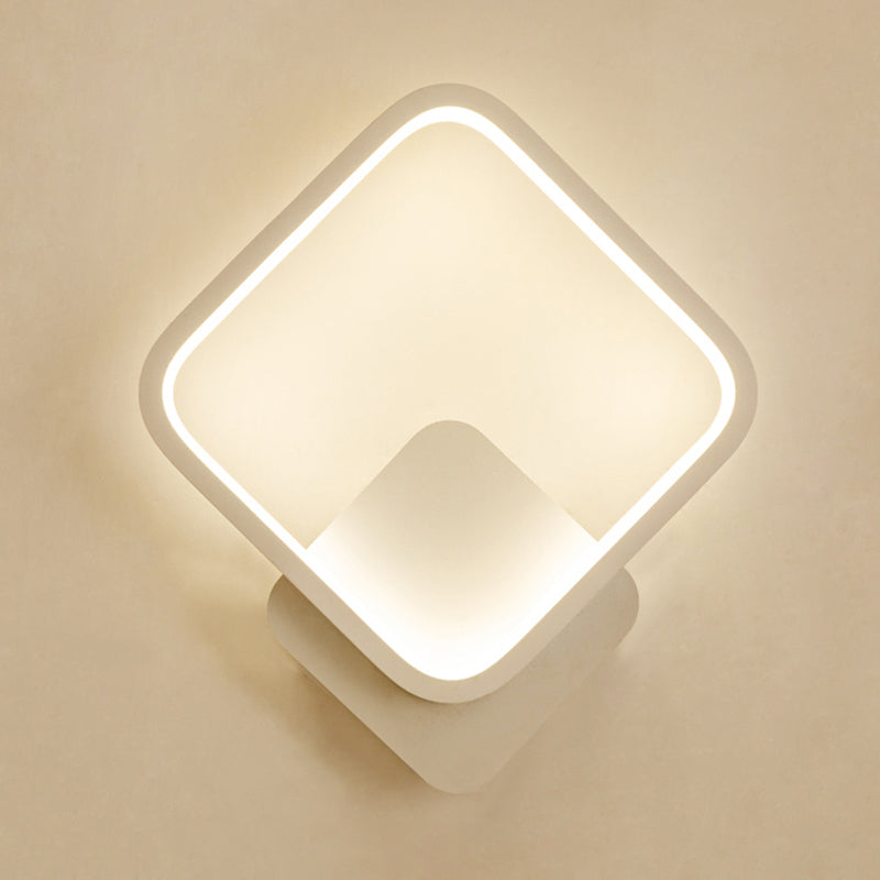 Creative Metal Wall Light Modern Geometric Wall Light Sconce for Bedroom