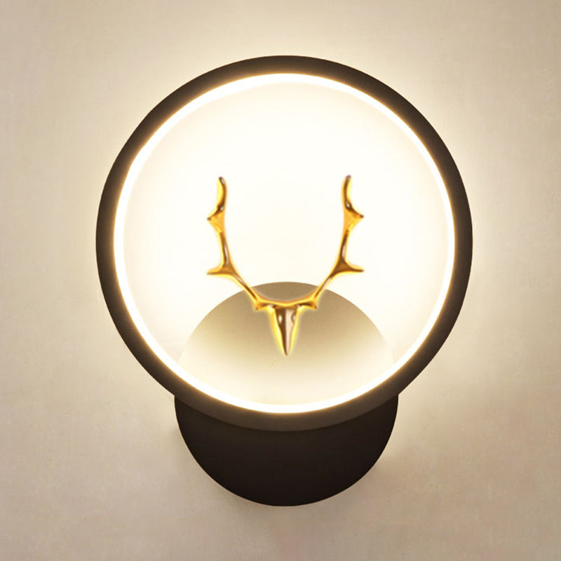 Créative Metal Mur Light moderne Geometric Wall Light Sconce pour chambre à coucher