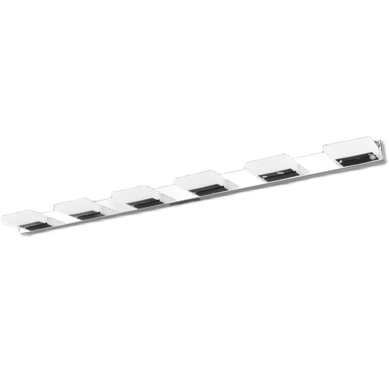 Square Vanity Lighting Modern Style Metal Multi Lights Vanity Sconce Lights