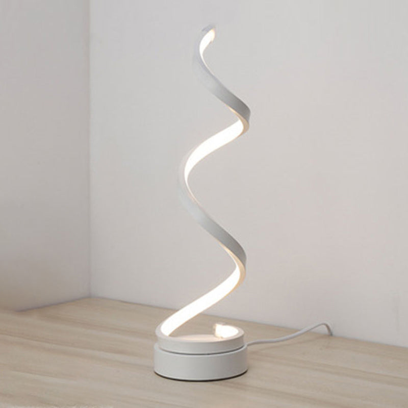 Eenvoudstijl tafel licht metalen slaapkamer led nachttafel lamp