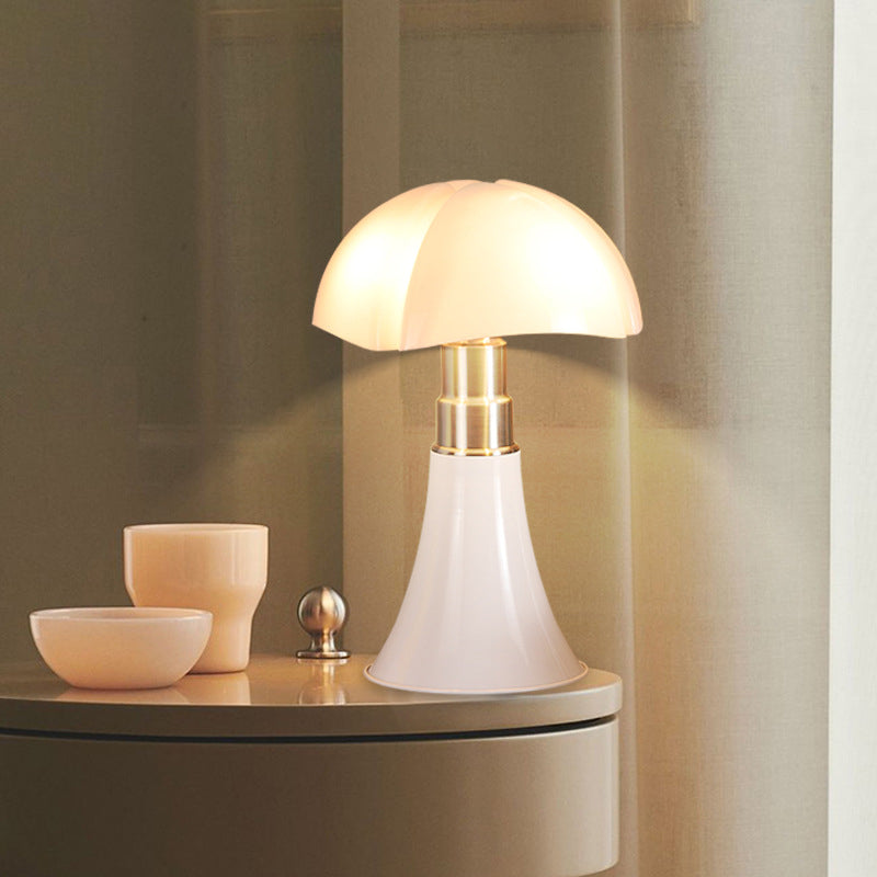Dome Table Lamp Modern Style Metal Single Light Nightstand Lamp