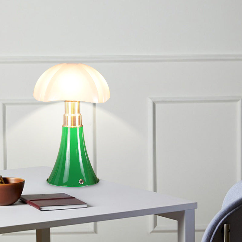 Dome Table Lamp Modern Style Metal Single Light Nightstand Lamp