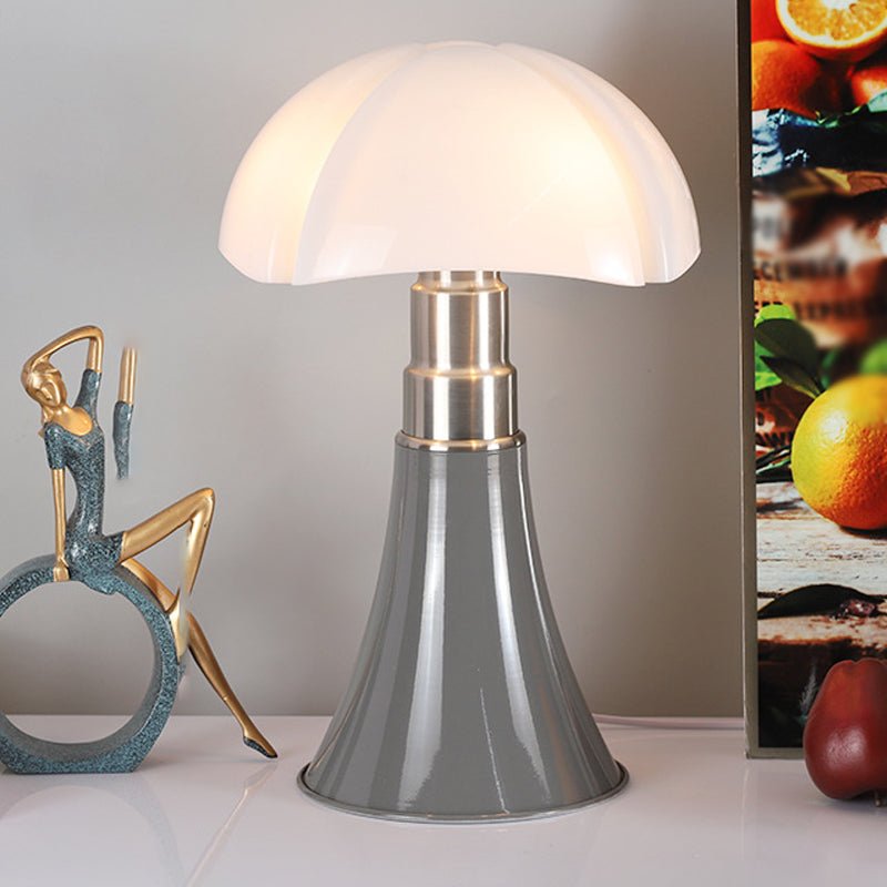 Dome Table Lamp Modern Style Metal Single Light Nightstand Lamp