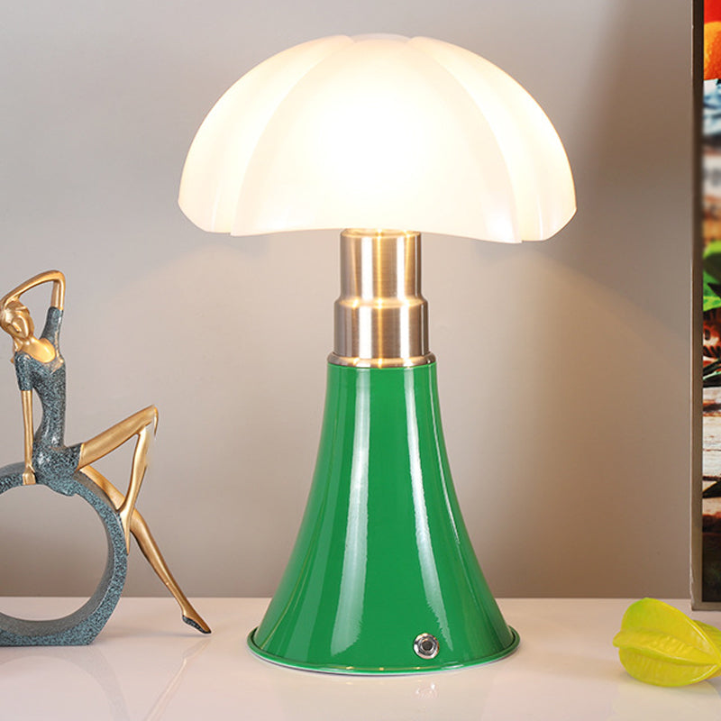 Dome Table Lamp Modern Style Metal Single Light Nightstand Lamp