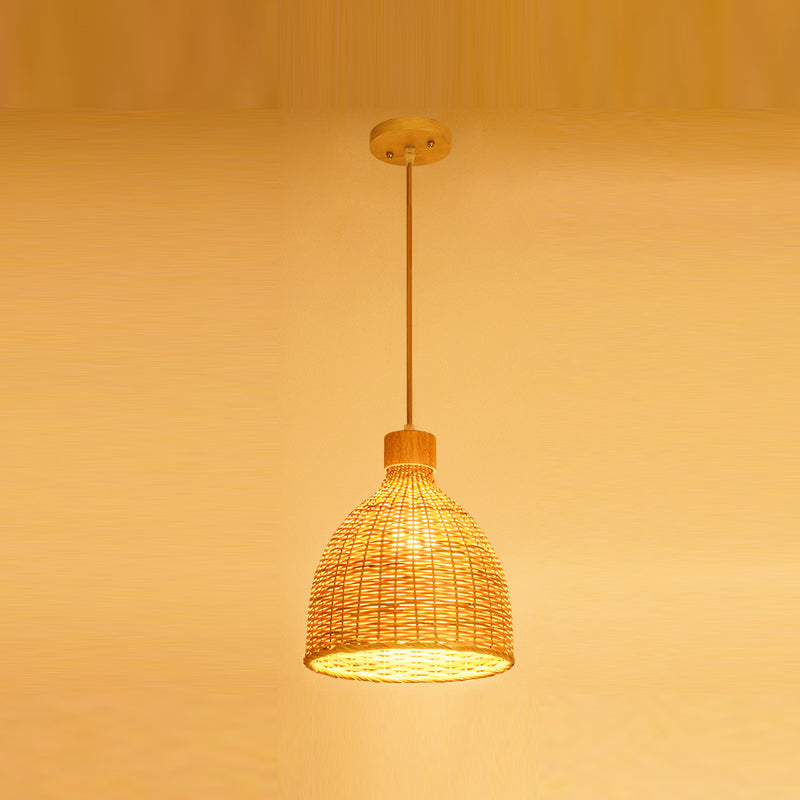 Bambus hängende leichte Haushalts -hängende Beleuchtungsanlage für Wohnzimmer