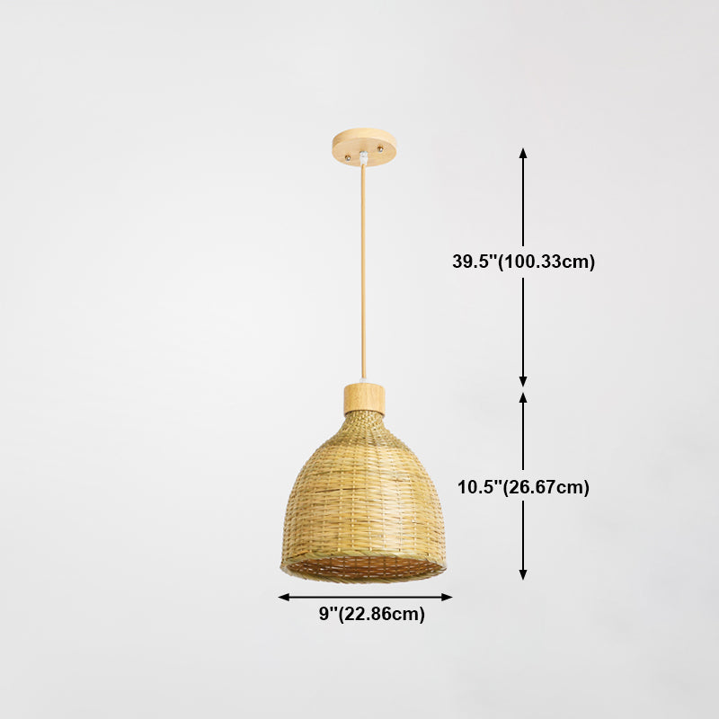 Bambus hängende leichte Haushalts -hängende Beleuchtungsanlage für Wohnzimmer