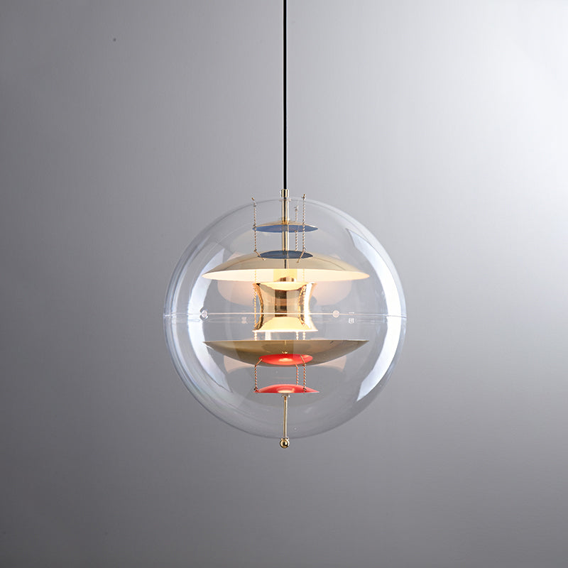 Acrylic Hanging Light Modern Minimalist Pendent Lighting Fixture for Sitting Room