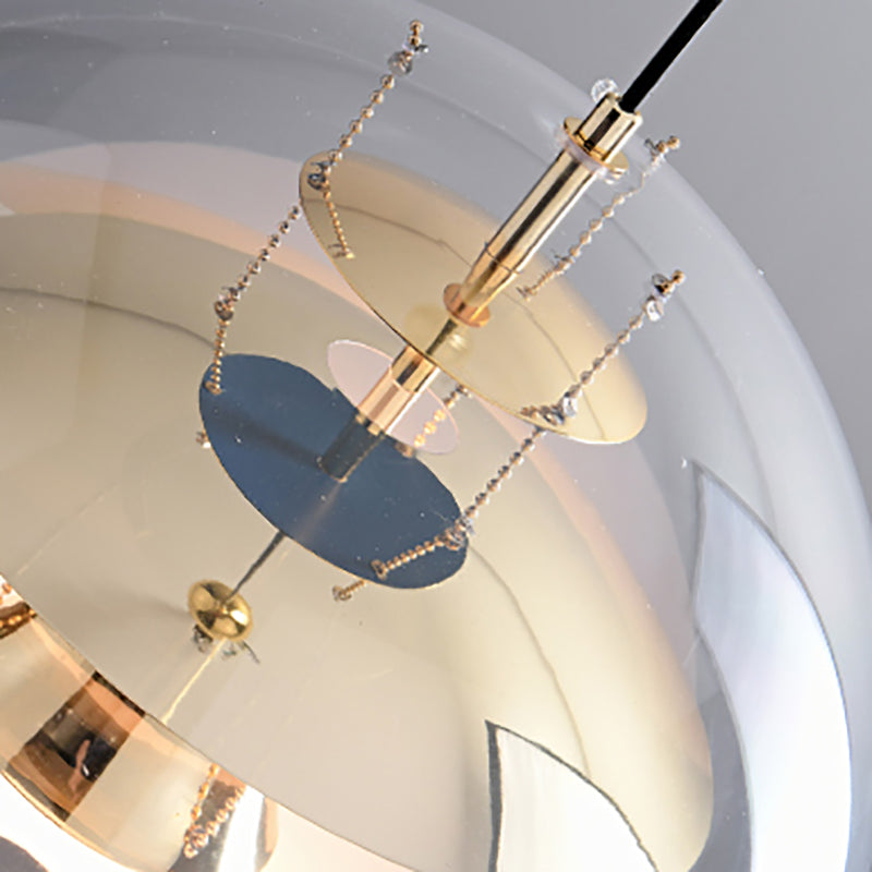 Luz de acrílico Luz de iluminación moderna moderna de iluminación pendiente para sala de estar