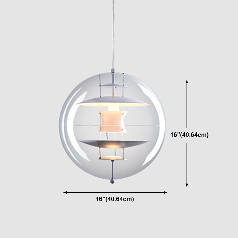 Luz de acrílico Luz de iluminación moderna moderna de iluminación pendiente para sala de estar
