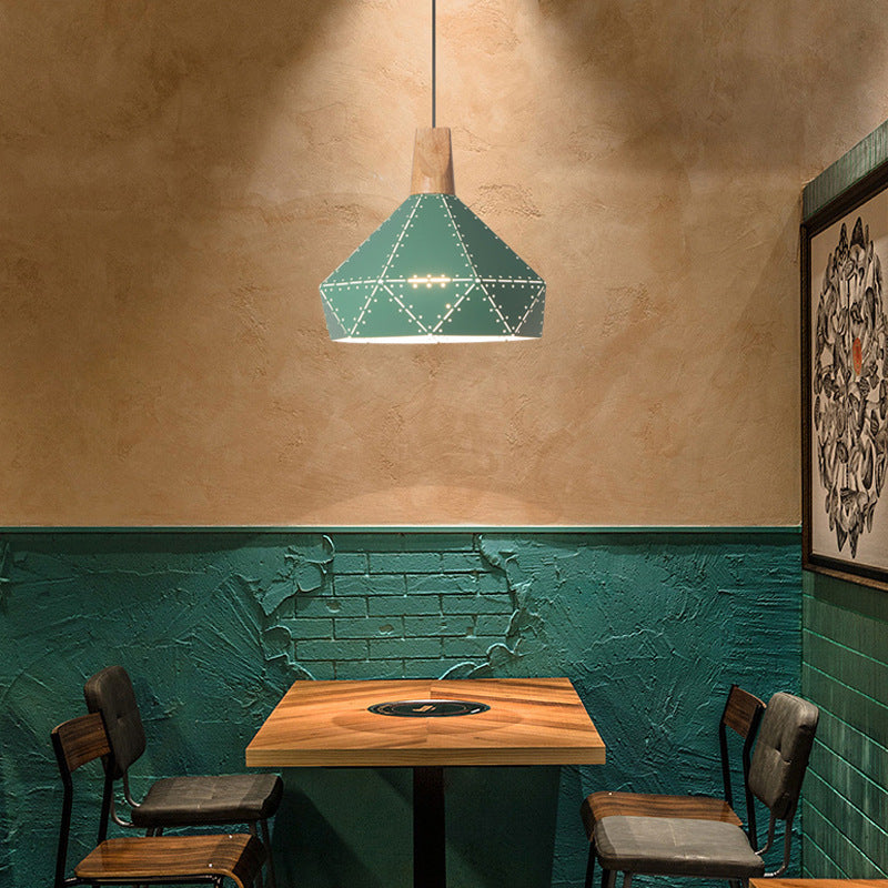 Geométric Hanging Lights Modern Style Metal 1 Kit d'éclairage léger pour le salon