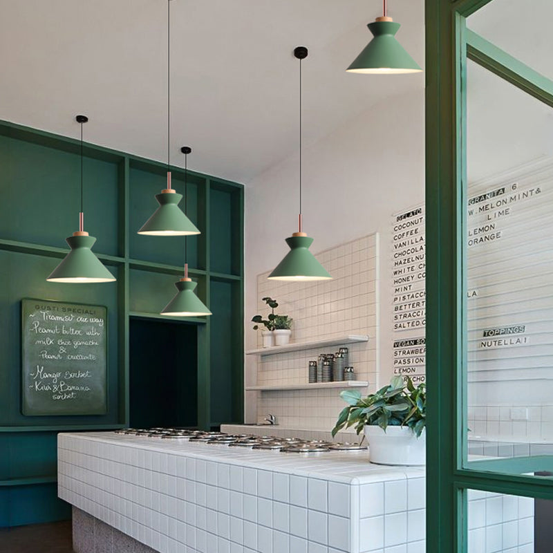 Geométric Hanging Lights Modern Style Metal 1 Kit d'éclairage léger pour le salon