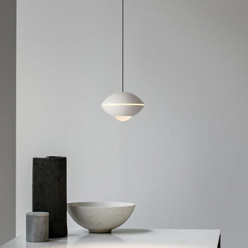 Lámpara de mini lámpara colgante en forma de OVNI de aluminio LED LED LED