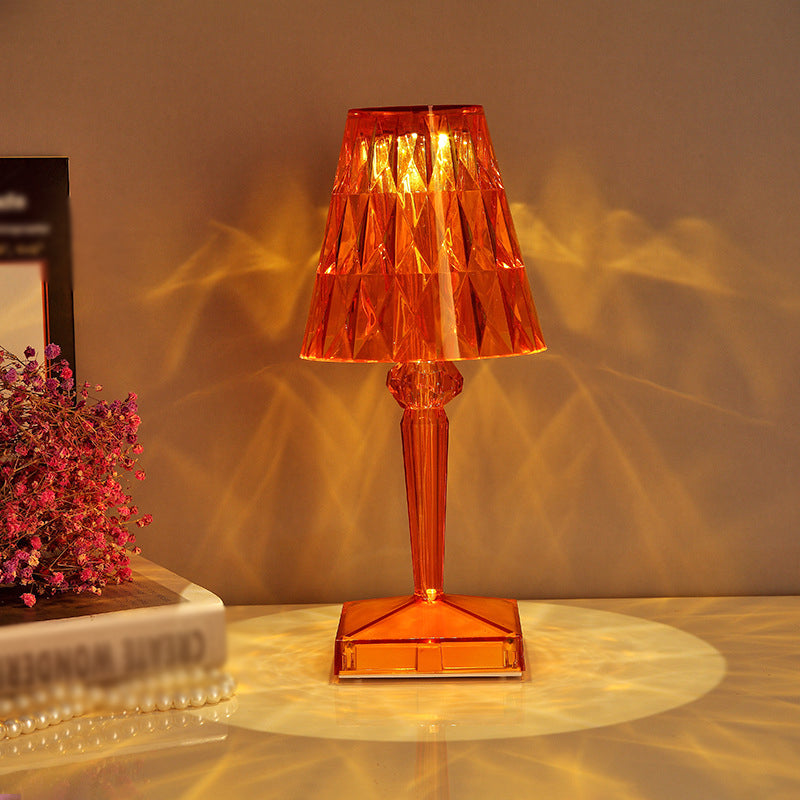 Geometrie vorm tafellamp moderne stijl metaal met één lichttafel licht
