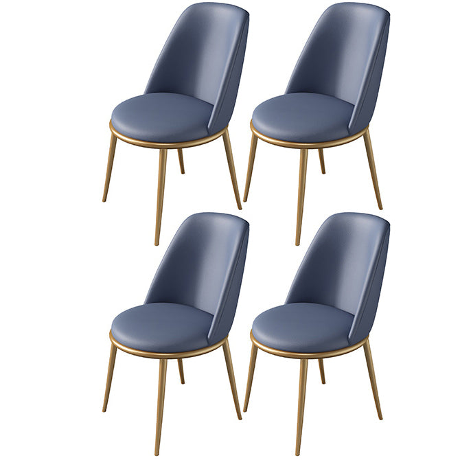 Nordic Glam Style 1/4/5 Pieces Dining Sintered Stone Dining Table Set with Metal Legs