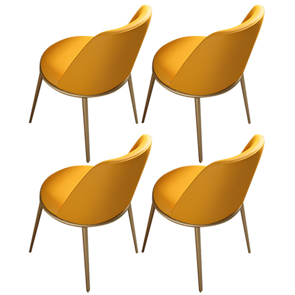 Nordic Glam Style 1/4/5 Pieces Dining Sintered Stone Dining Table Set with Metal Legs