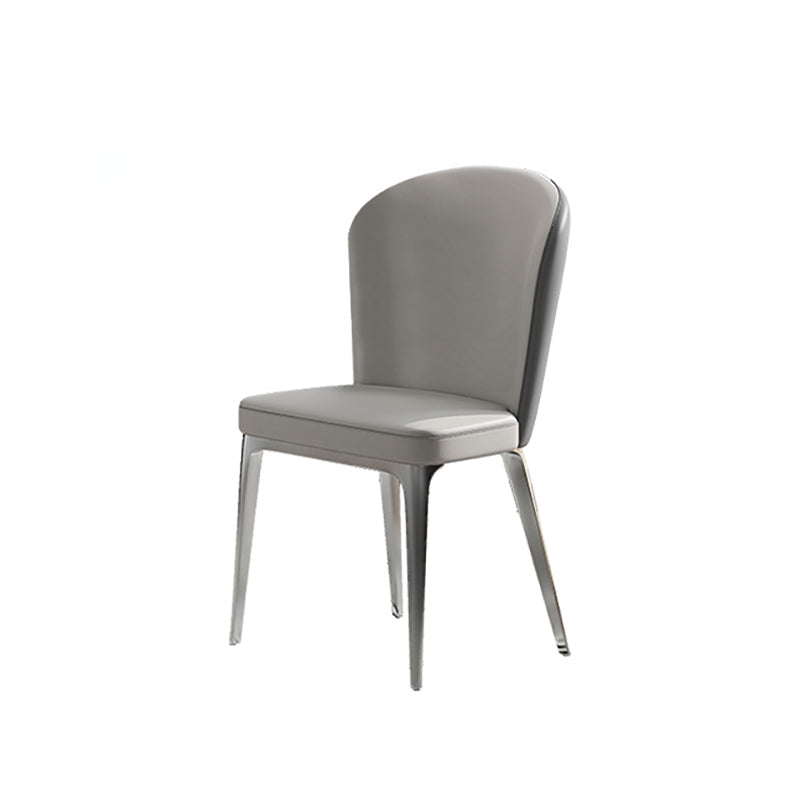 Designer Style 1/4/5/7 Pieces Dining Set Sintered Stone Table with Leather Chairs