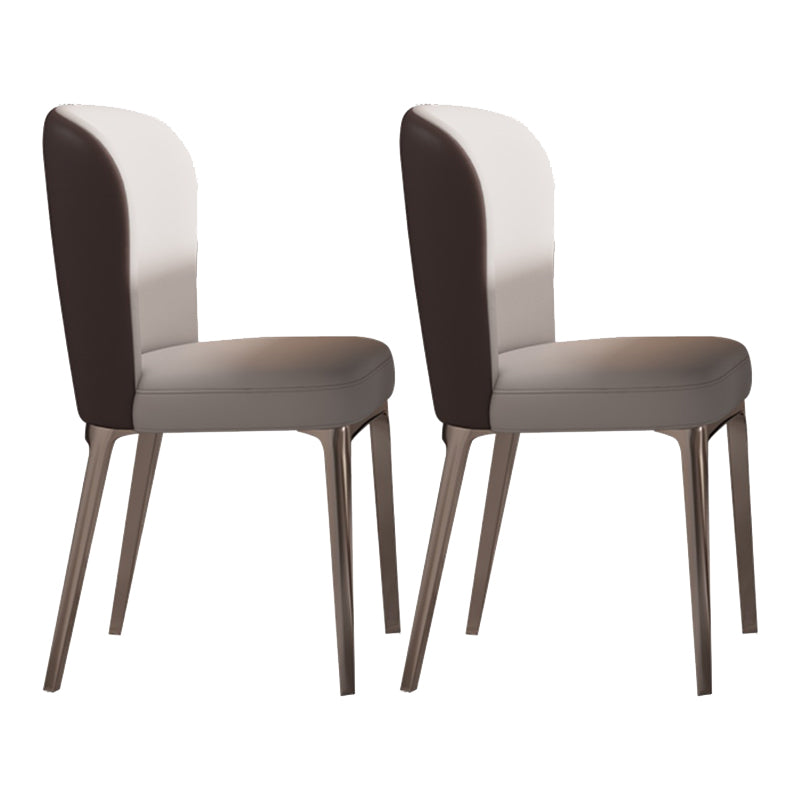 Pedestal 1/2/5/7 Pieces Dining Table Set Stainless Steel Dining Table and Chairs