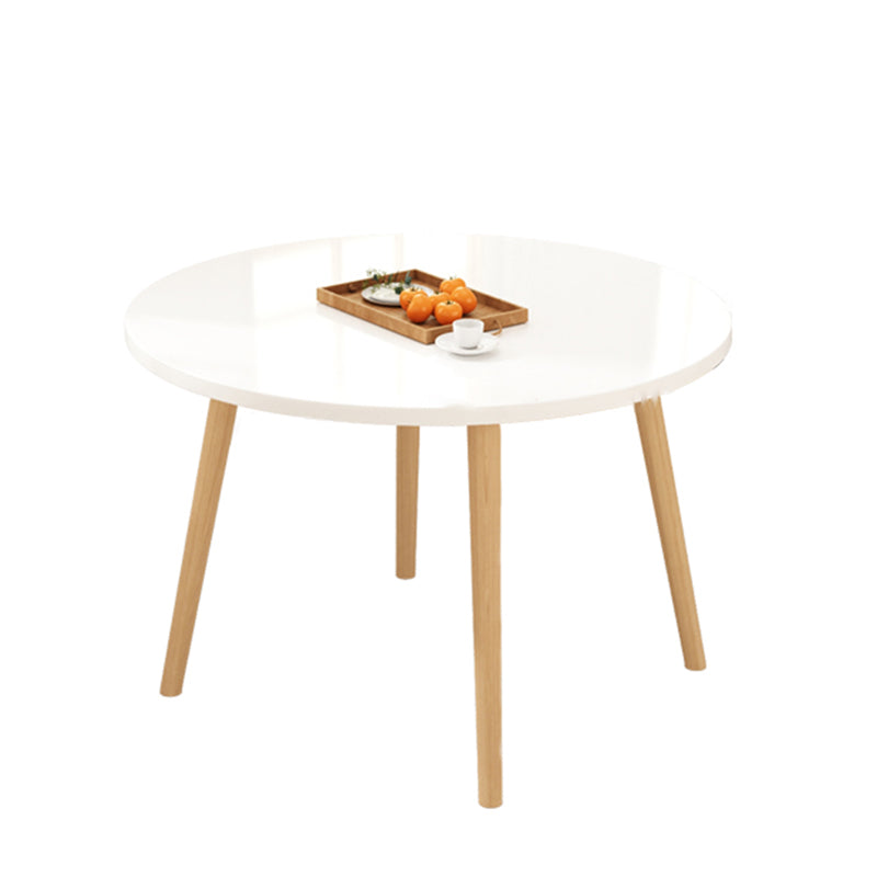 Modern 1/5 Pieces Dining Set Geometry Wood Dining Table for Dining Room