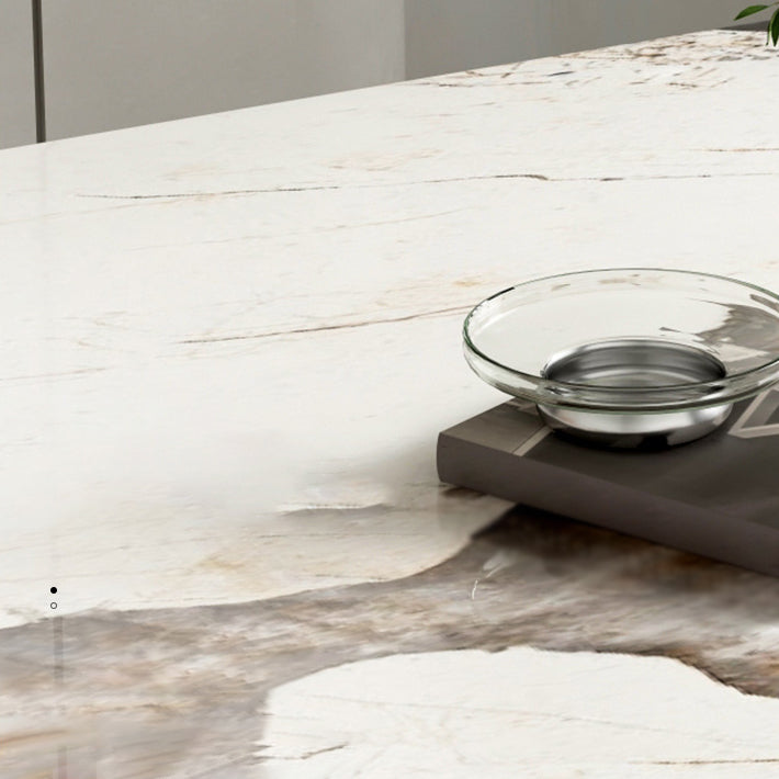 Modern 1/3/5 Square Dining Table Set Sintered Stone Dining Table for Home