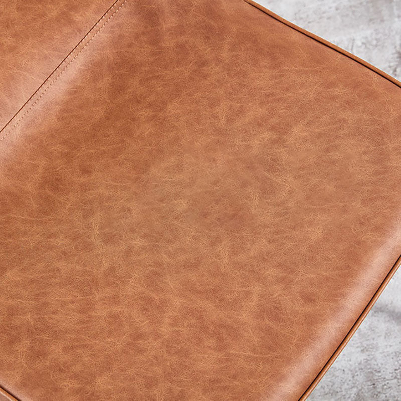 Sillas de estilo moderno, silla sin brazos con patas de metal para cocina