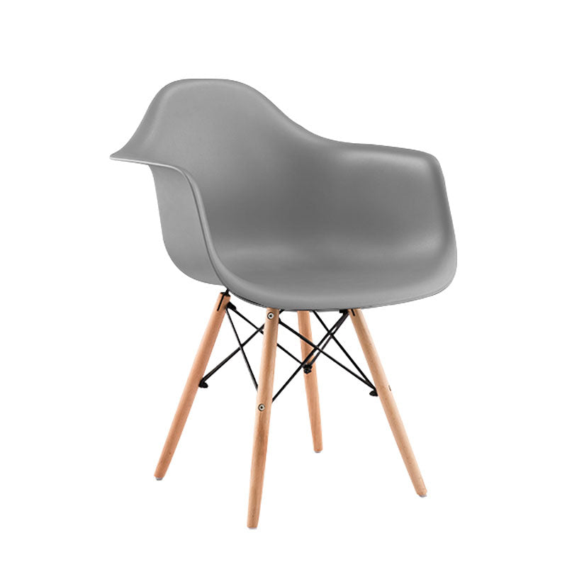 Sedie moderne sedie da pranzo con gambe in legno per cucina