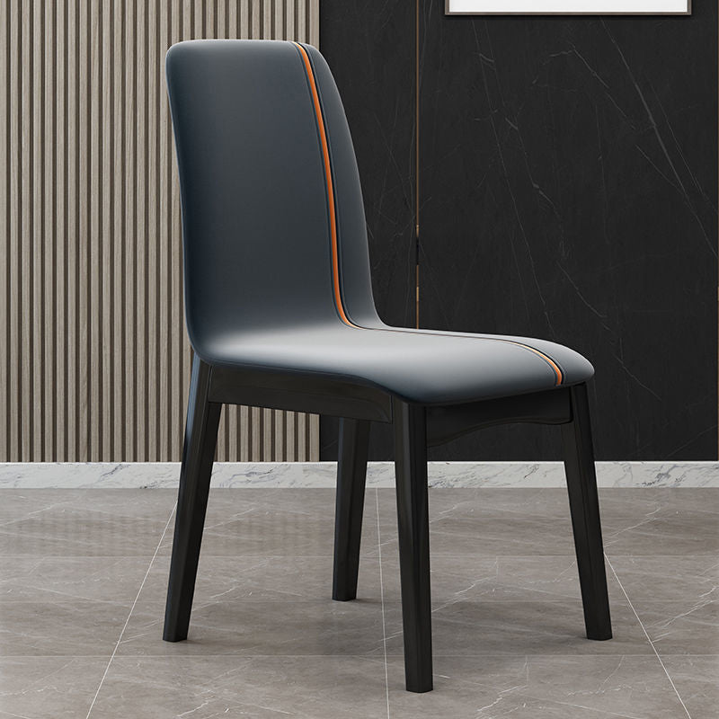 Comedor de madera industrial, cocina, silla lateral, silla Parsons