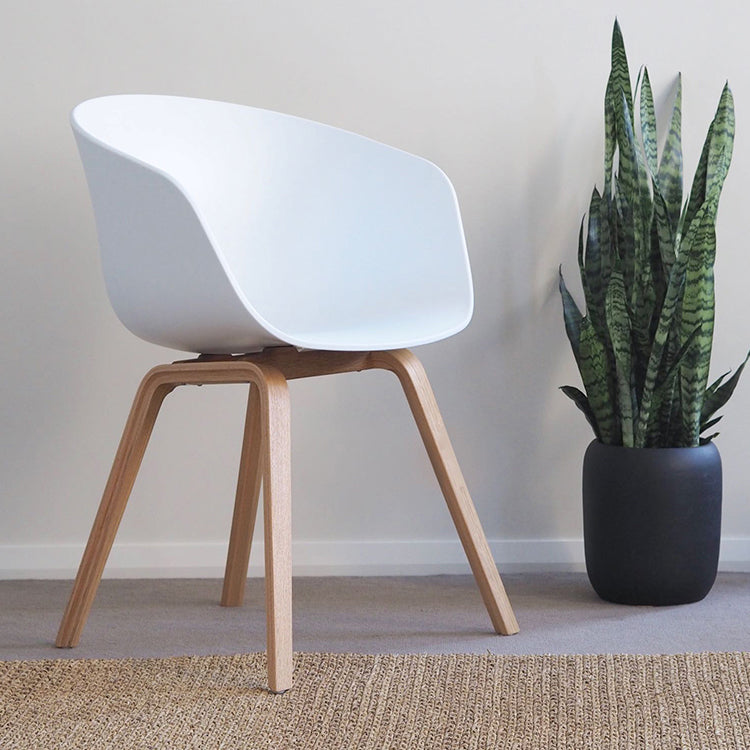 Sillas de estilo modernas sillas de comedor con patas de madera para cocina