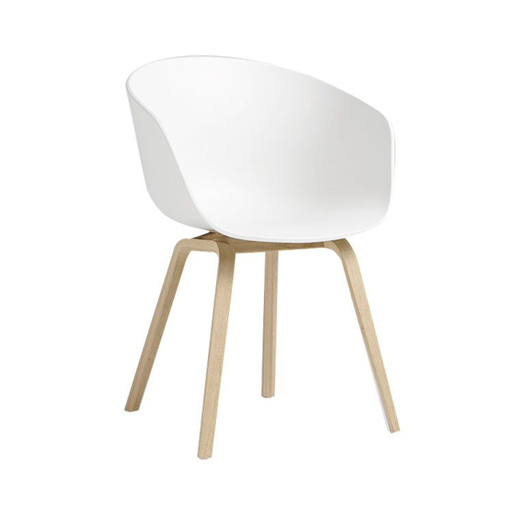Sedie in stile moderno sedie da pranzo con gambe in legno per cucina
