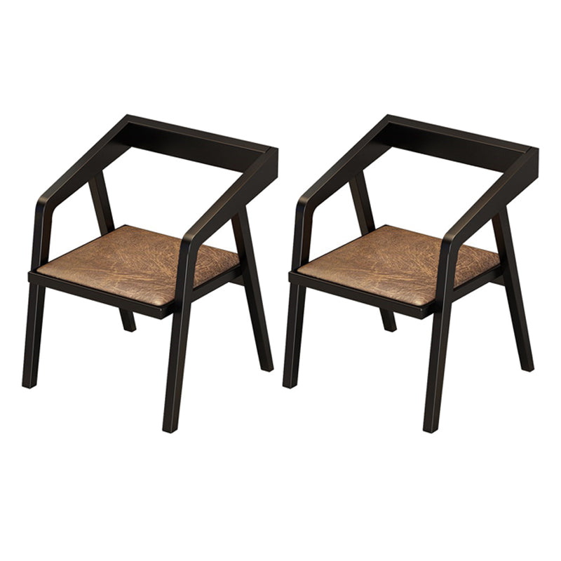 Industrial 1/2/5 Pieces Dining Room Set Solid Wood Top Dining Table Set