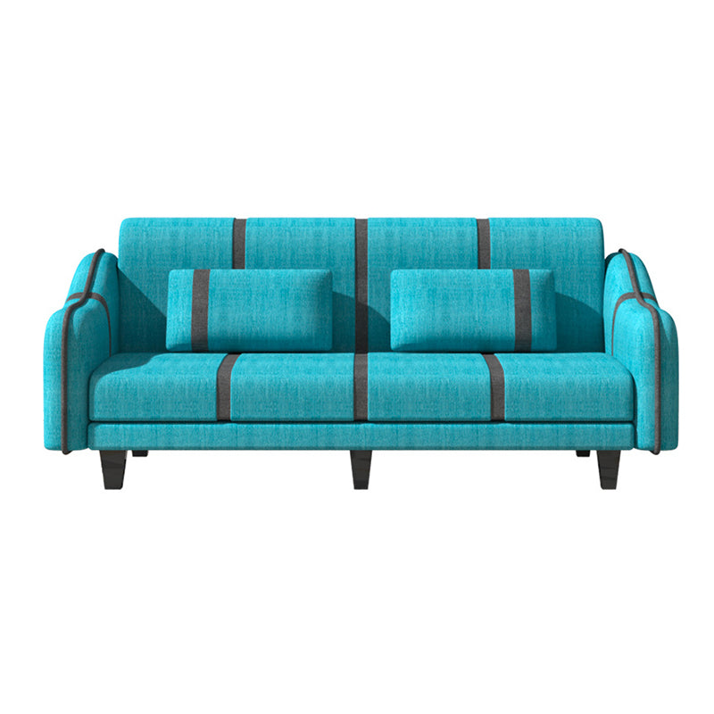 Modern Convertible Sofa Fabric Single Cushion Seat Sofa for Living Room