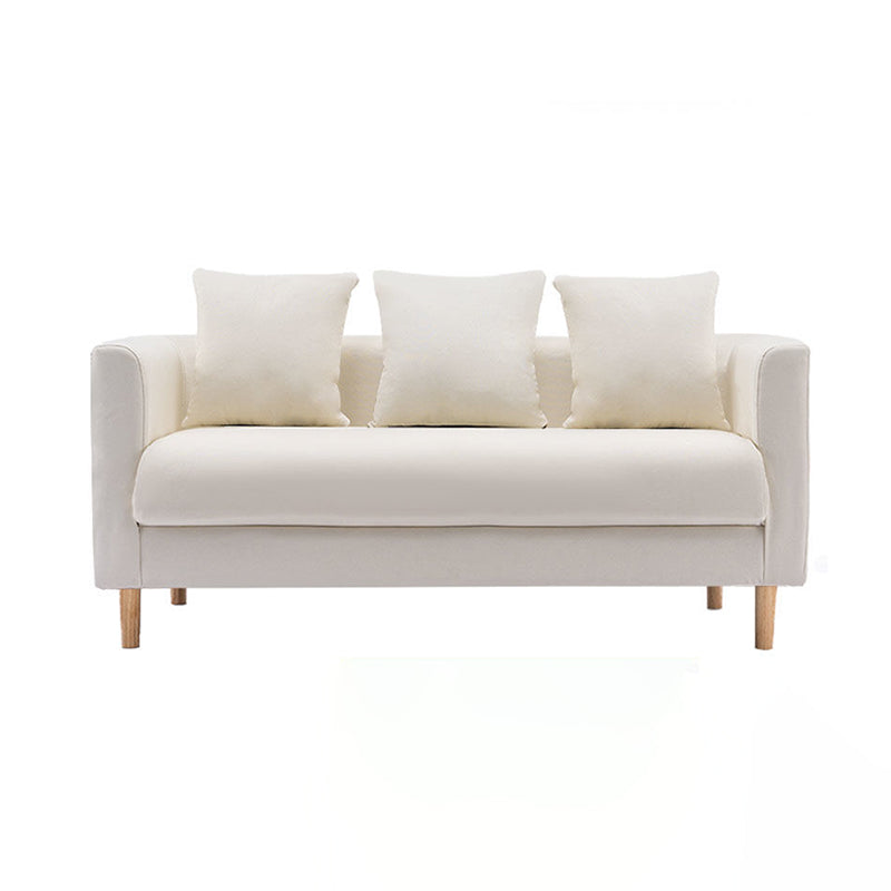 Sofa mit 3 Kissen 3 Sitzplatten -Sitzgelegenheiten für Bonusraum