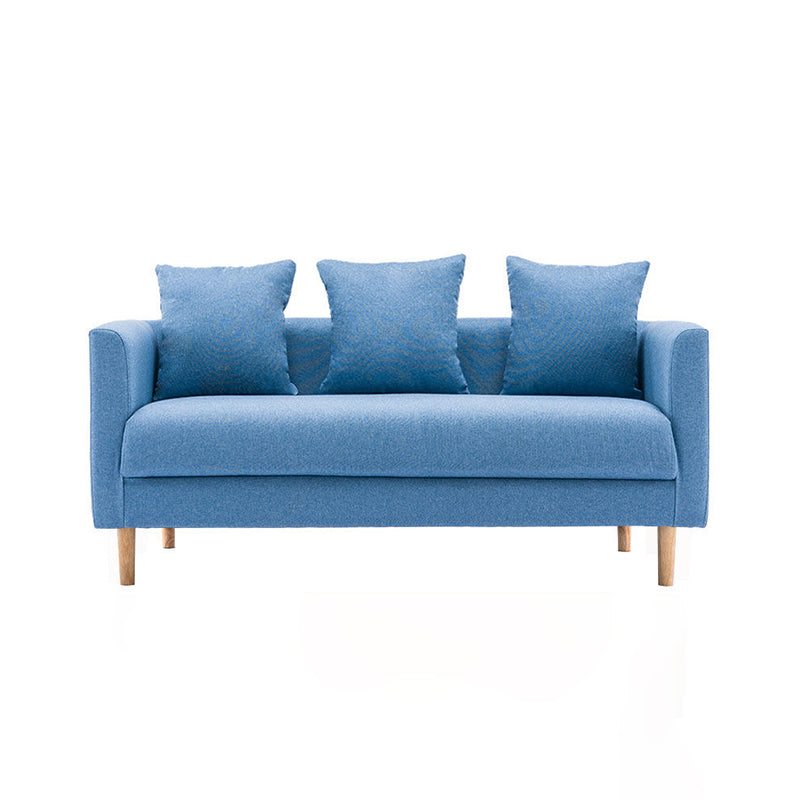 Sofa mit 3 Kissen 3 Sitzplatten -Sitzgelegenheiten für Bonusraum