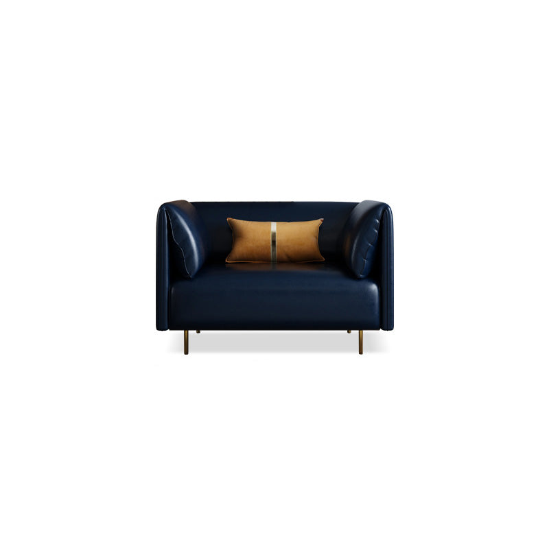 Kissen-Top Arm-Sofa Modernismus Kunstleder 28,35-Zoll hohes Sofa