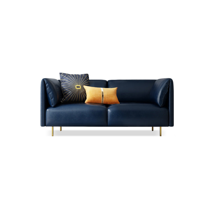 Kissen-Top Arm-Sofa Modernismus Kunstleder 28,35-Zoll hohes Sofa