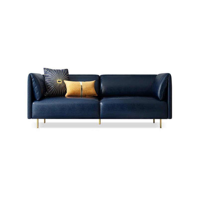 Kissen-Top Arm-Sofa Modernismus Kunstleder 28,35-Zoll hohes Sofa