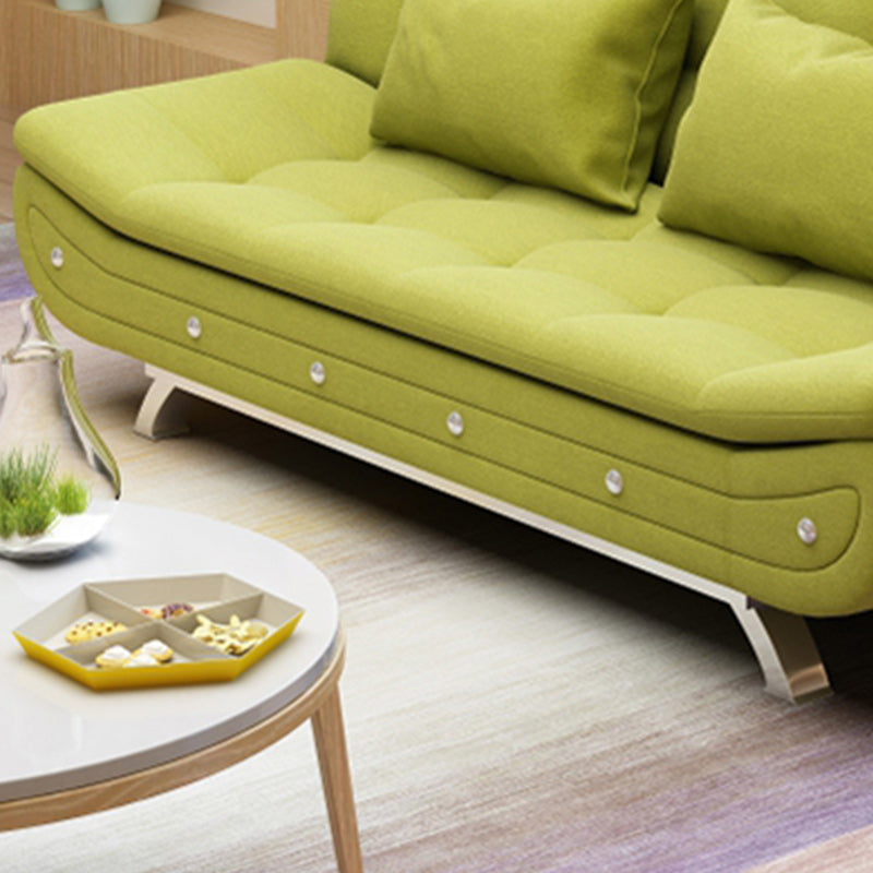 Contemporary Tight Back Sofa 35.43"High Armless Sofa for Apartment